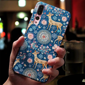 Cute Cartoon Patterned Phone Case For Huawei