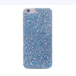 Silicone Bling Glitter Crystal Sequins Phone Case for Samsung Galaxy