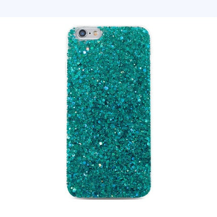 Silicone Bling Glitter Crystal Sequins Phone Case for Samsung Galaxy