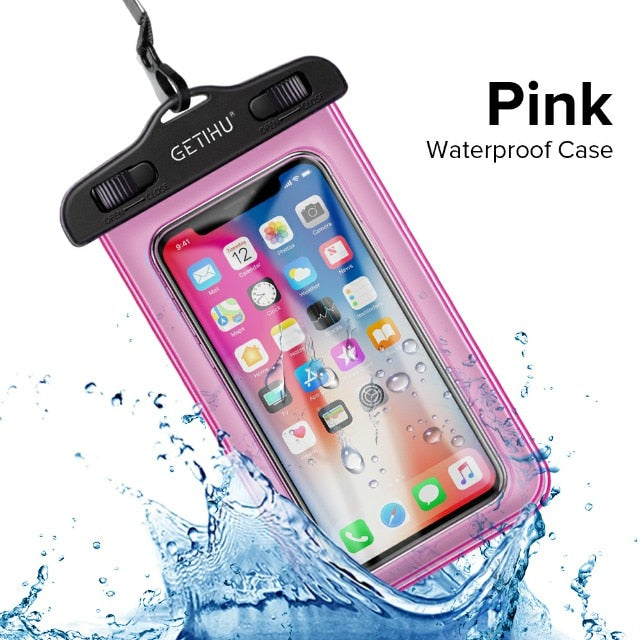 Universal Waterproof Case For iPhone Pouch Bag Cases